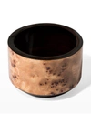 Ladorada Burl Veneer Bottle Coaster
