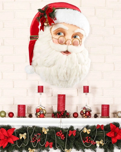 Katherine's Collection Large Santa Wall Mask