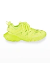 BALENCIAGA TRACK CLEAR-SOLE TRAINER trainers, YELLOW,PROD240430424
