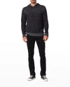 Paige Federal Slim Jeans In Black