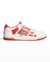 Amiri Skel-top Low-top Sneakers In White Re