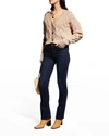 Frame Le Mini Boot Jeans In Glade