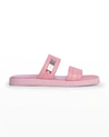 BY FAR EASY TWO-BAND SLIDE SANDALS,PROD246810358