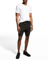 Derek Rose Men's Basel Lounge Shorts In Black