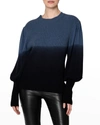 NICOLE MILLER DIP-DYED MONGOLIAN CASHMERE SWEATER,PROD244410022