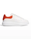 Alexander Mcqueen Oversized Sneakers In White Orange