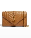 Saint Laurent Small Ysl Monogram Leather Satchel Bag In 2516 Naturel