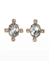 Jennifer Behr Alice Stud Earrings In Diamond