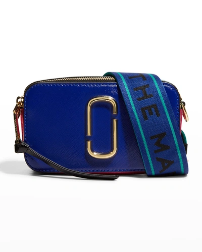 The Marc Jacobs Snapshot Colorblock Camera Bag In Newacademyblueuse