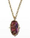 KENDRA SCOTT BAROQUE REID LONG PENDANT NECKLACE,PROD244090449