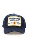 DSQUARED2 DSQUARED2 BASEBALL HAT WITH LOGO PATCH