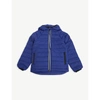 CANADA GOOSE BOYS PACIFIC BLUE KIDS SHERWOOD PADDED SHELL-DOWN JACKET 7-16 YEARS S