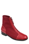 Journee Collection Bexlie Bootie In Brick