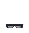 Off-white Marfa Rectangular-frame Sunglasses In Black