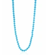 LEIGH MAXWELL SLEEPING BEAUTY TURQUOISE BEAD NECKLACE