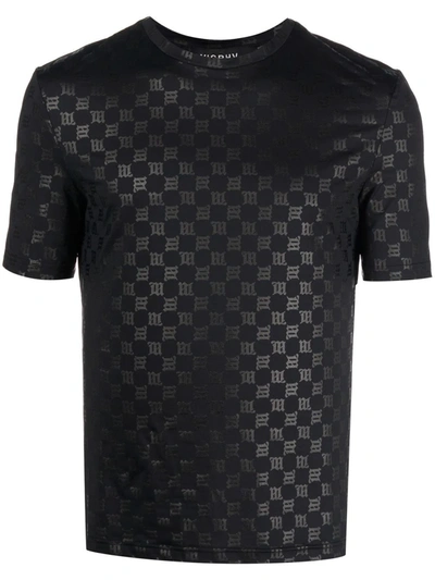 Misbhv Logo-print T-shirt In Schwarz