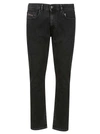 Diesel D-macs Straight-leg Jeans In Nero