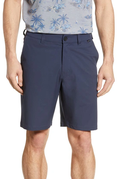 Travismathew Starnes Stretch Performance Shorts In Navy