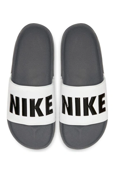 Nike Offcourt Sport Slide In Dark Grey/ Black