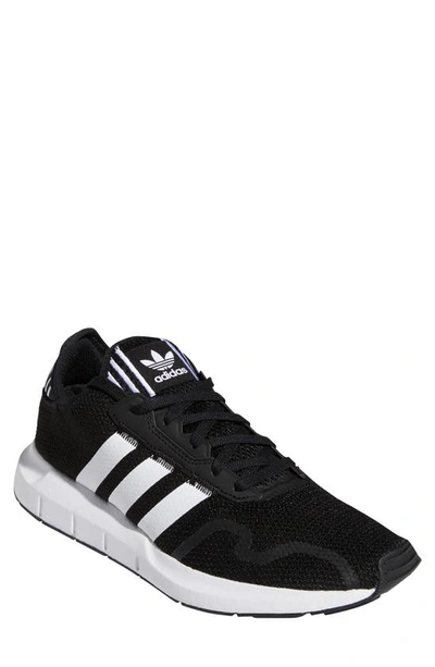 Adidas Originals Swift Run X Sneaker In Core Black/ White/ Core Black