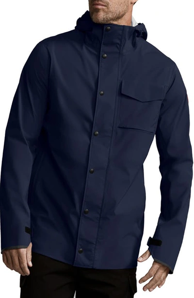 Canada Goose Men's Nanaimo Waterproof Jacket In Atlantic Navy