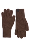 Rag & Bone Addison Wool Gloves In Brown