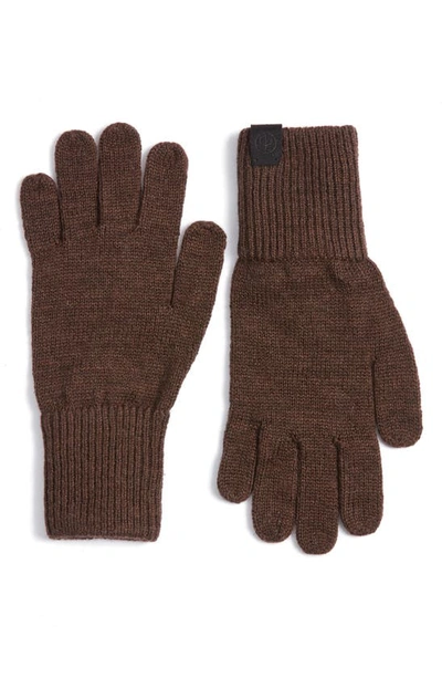Rag & Bone Addison Wool Gloves In Brown