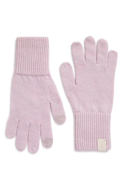 Rag & Bone Addison Wool Gloves In Lilac