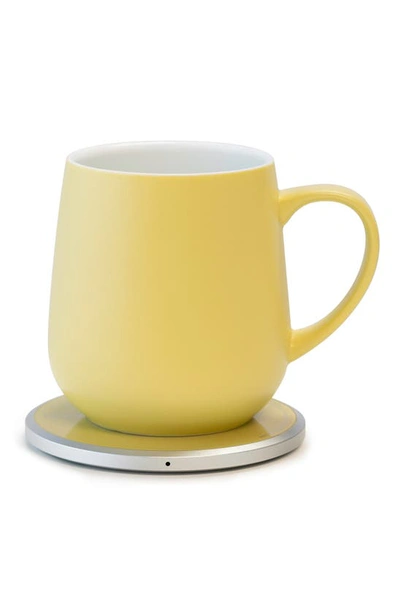 Ohom Ui Mug & Warmer Set In Yellow
