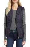 Barbour Betty Quilted Vest In Navy