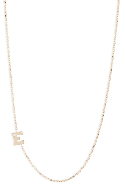 Anzie Diamond Initial Necklace
