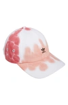 Adidas Originals Mini Trefoil Relaxed Strap Back Hat In Pink Wash