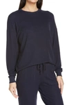 Alo Yoga Soho Pullover In Dark Navy