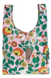 Baggu Standard  Nylon Ripstop Tote In Daisy Cat