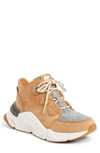 Sorel Kinetic Rnegd Caribou Insulated Sneaker In Tawny Buff Qua