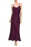 Everyday Ritual Angelina Nightgown In Plum