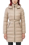 Mackage Hooded Down Puffer Jacket In Camel