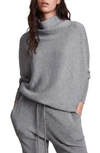 ALLSAINTS RIDLEY FUNNEL NECK WOOL & CASHMERE jumper,WK153M