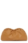 MANSUR GAVRIEL CLOUD LAMBSKIN CLUTCH,WR19H004KQ