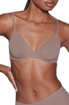 Skims Fits Everybody Unlined Underwire Bra In Umber