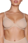 Skims Fits Everybody Unlined Underwire Bra In Clay