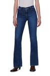 Frame Le High Waist Flare Jeans In Lupine