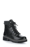 Bos. & Co. Axel Waterproof Boot In Black Leather / Patent