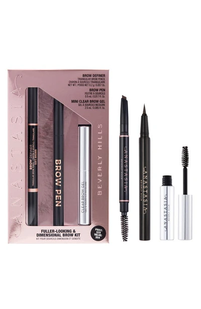 Anastasia Beverly Hills Fuller-looking & Dimensional Brow Kit In Soft Brown