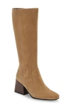 Blondo Tessa Waterproof Boot In Taupe Suede