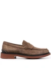 TOD'S SUEDE-LEATHER LOAFERS