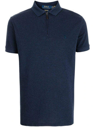 Polo Ralph Lauren Short-sleeve Polo Shirt In Blau