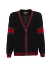GUCCI GUCCI OVERSIZE CABLE KNIT CARDIGAN
