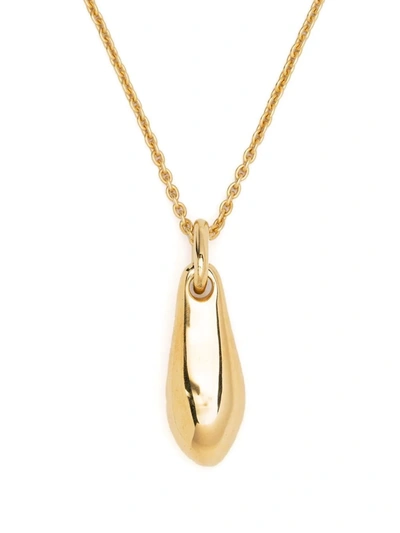 Parts Of Four Chrysalis Pendant Necklace In Gold