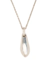 Parts Of Four Chrysalis Pendant Necklace In 银色